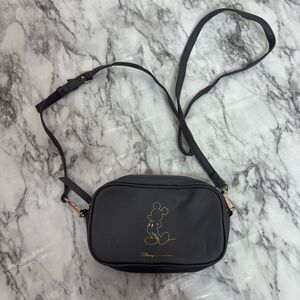 PANDORA DISNEY MICKEY MOUSE DARK GRAY CROSSBODY Bag Purse